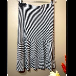 Chico’s  Stripe Maci Skirt
